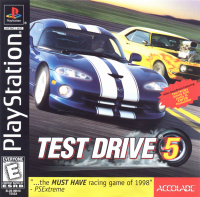 Test Drive 5 PAL Playstation PAL box art